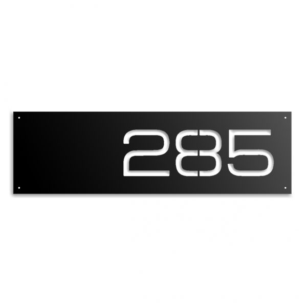 Steel Address Plate by Remnant Steel in Canada